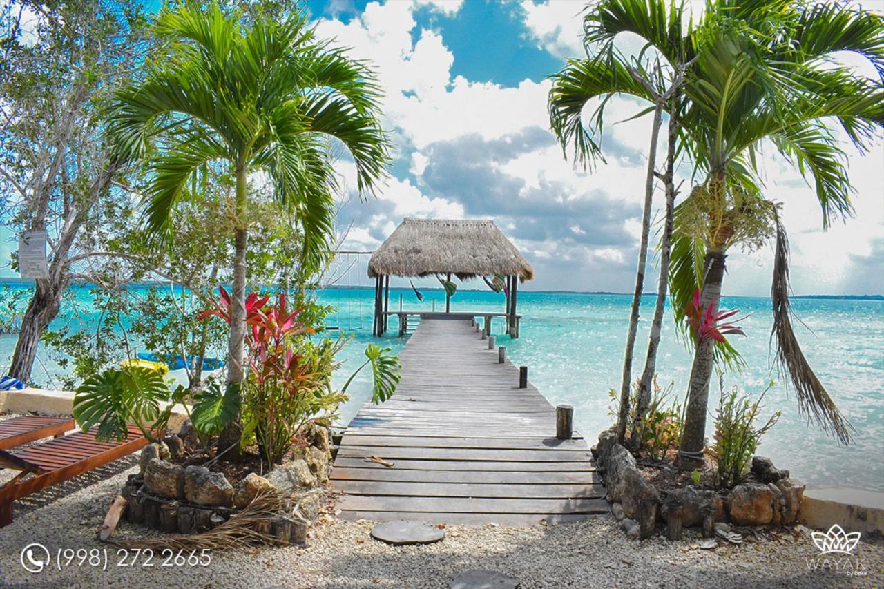 Hotel Wayak Bacalar - Todo Incluido Dış mekan fotoğraf
